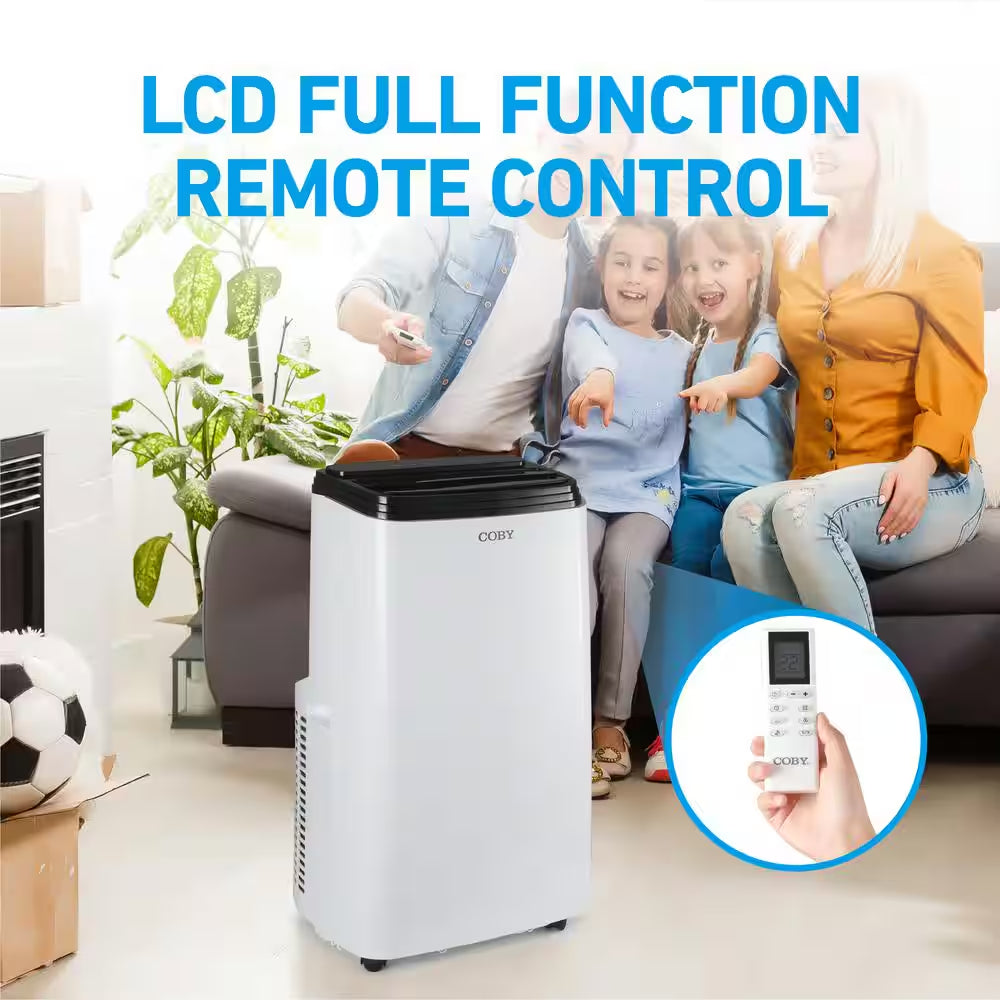 CBPAC 8150(DOE) BTU Portable Air Conditioner 550 Sq. Ft. without Heater with Dehumidifier with Remote in White